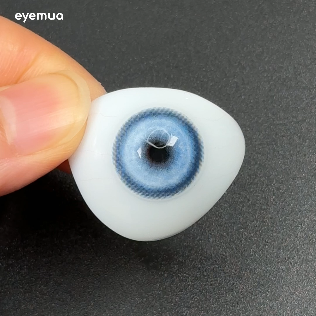 Eyemua Cosmic Veil Blue Men Colored Contact Lenses