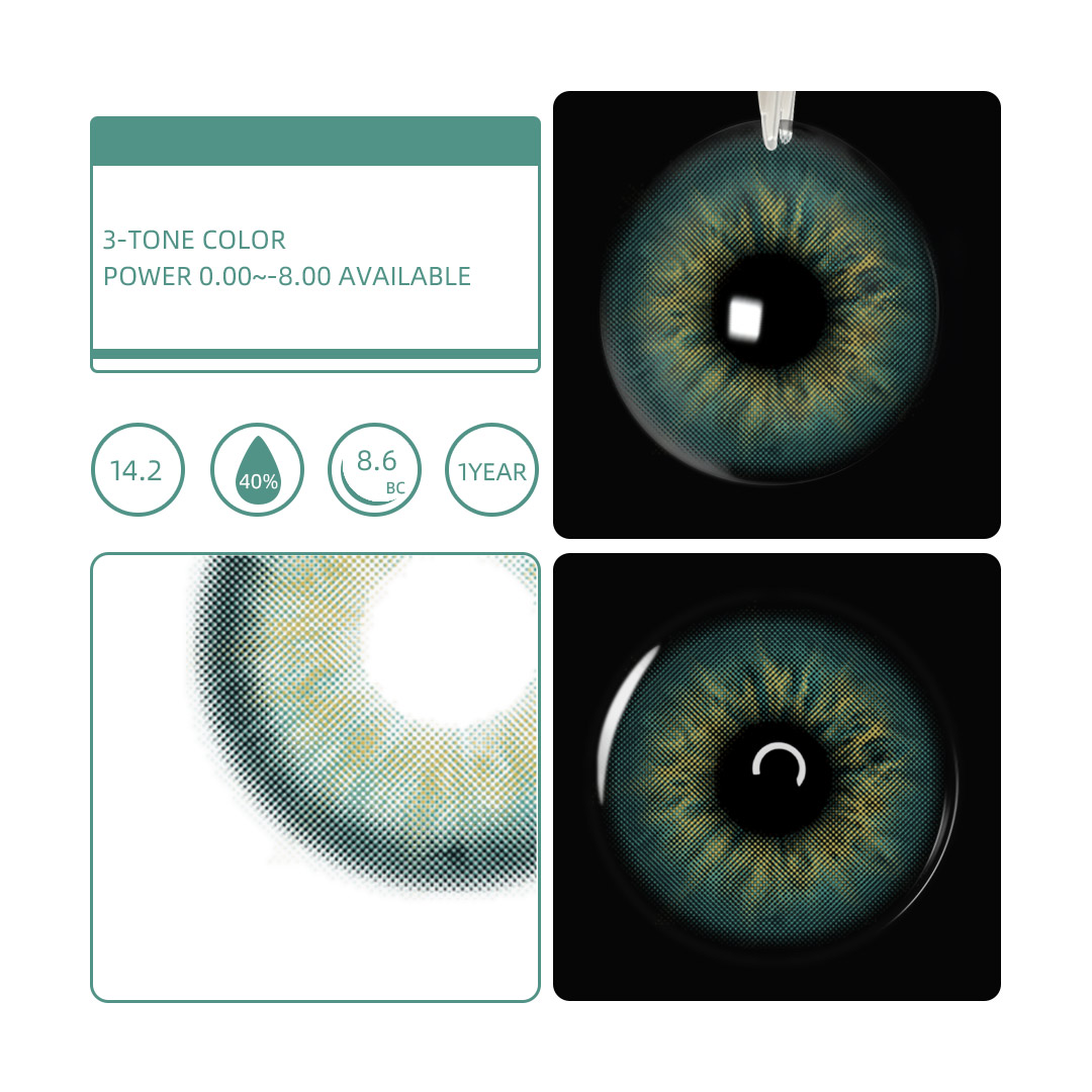 Eyemua Teardrop Green