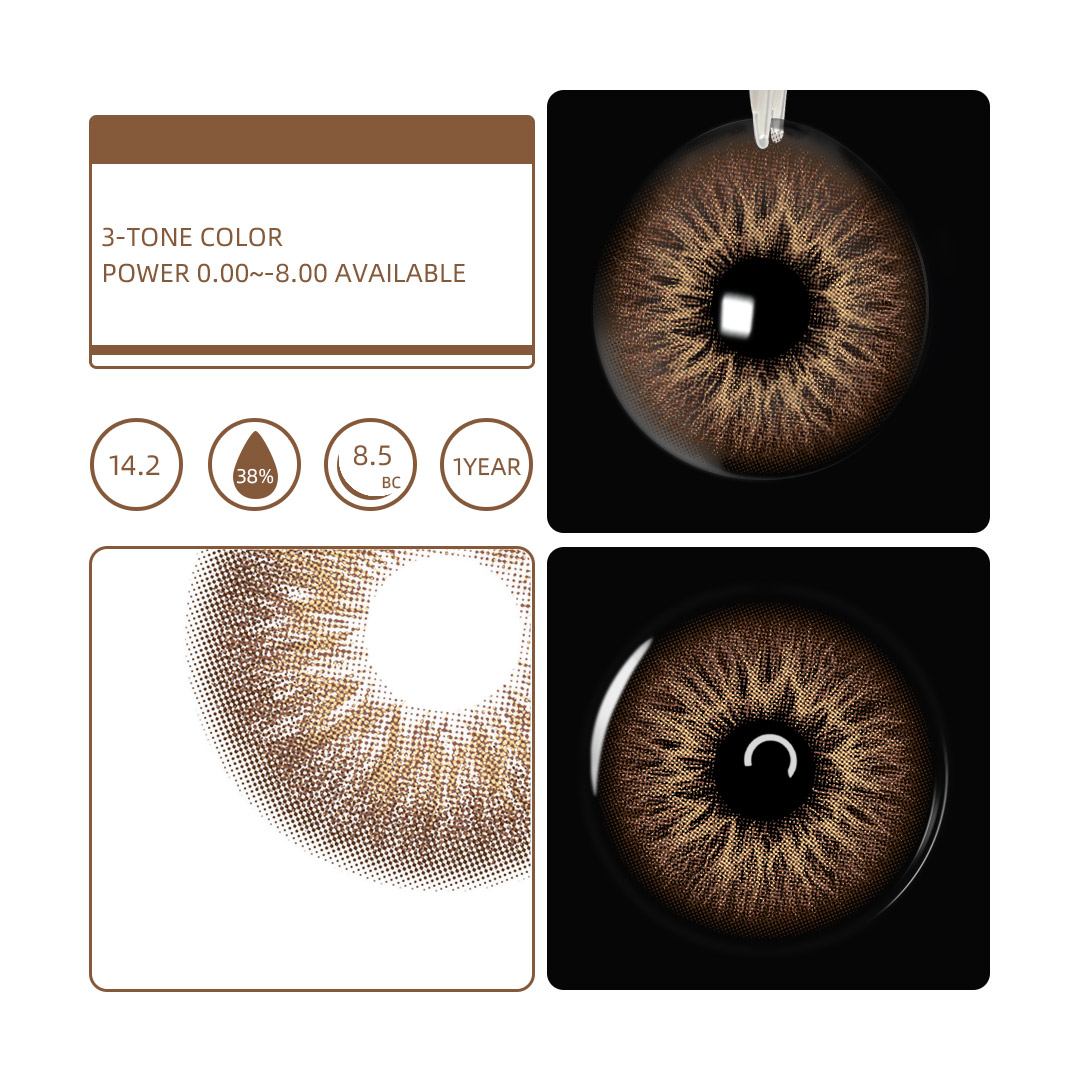 Eyemua Florescent Brown