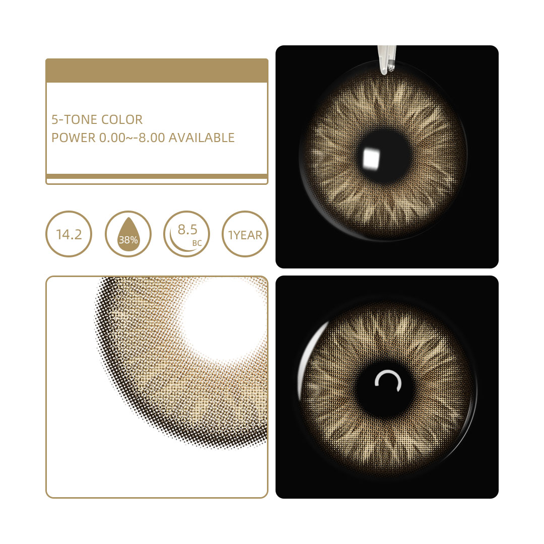 Eyemua Topaz Verse Brown