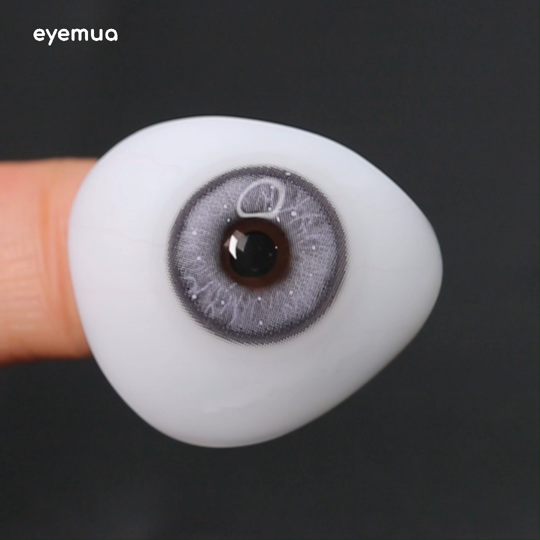 Eyemua Chasm Purple Men Colored Contact Lenses