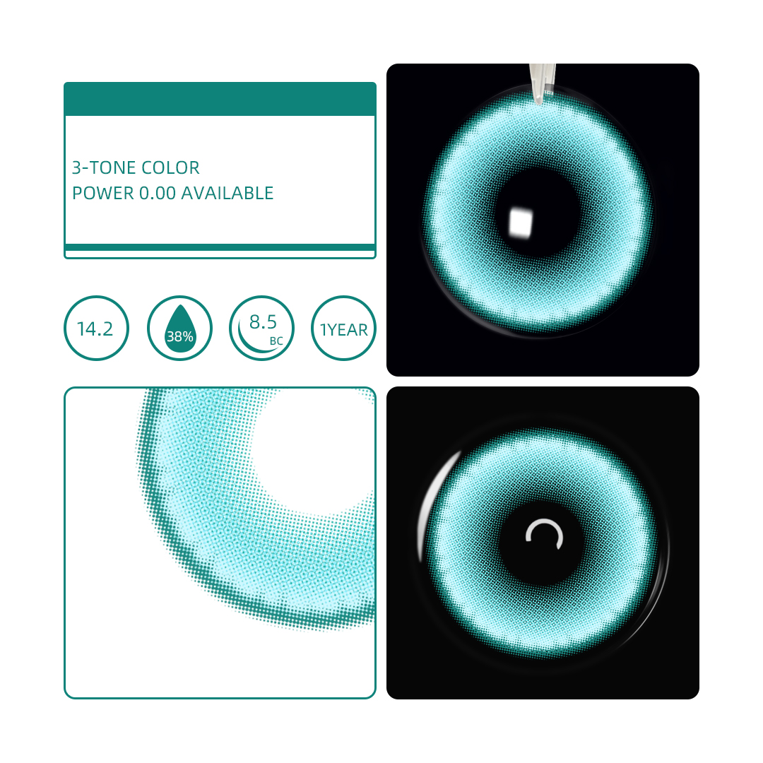 Eyemua  Glow Light Green