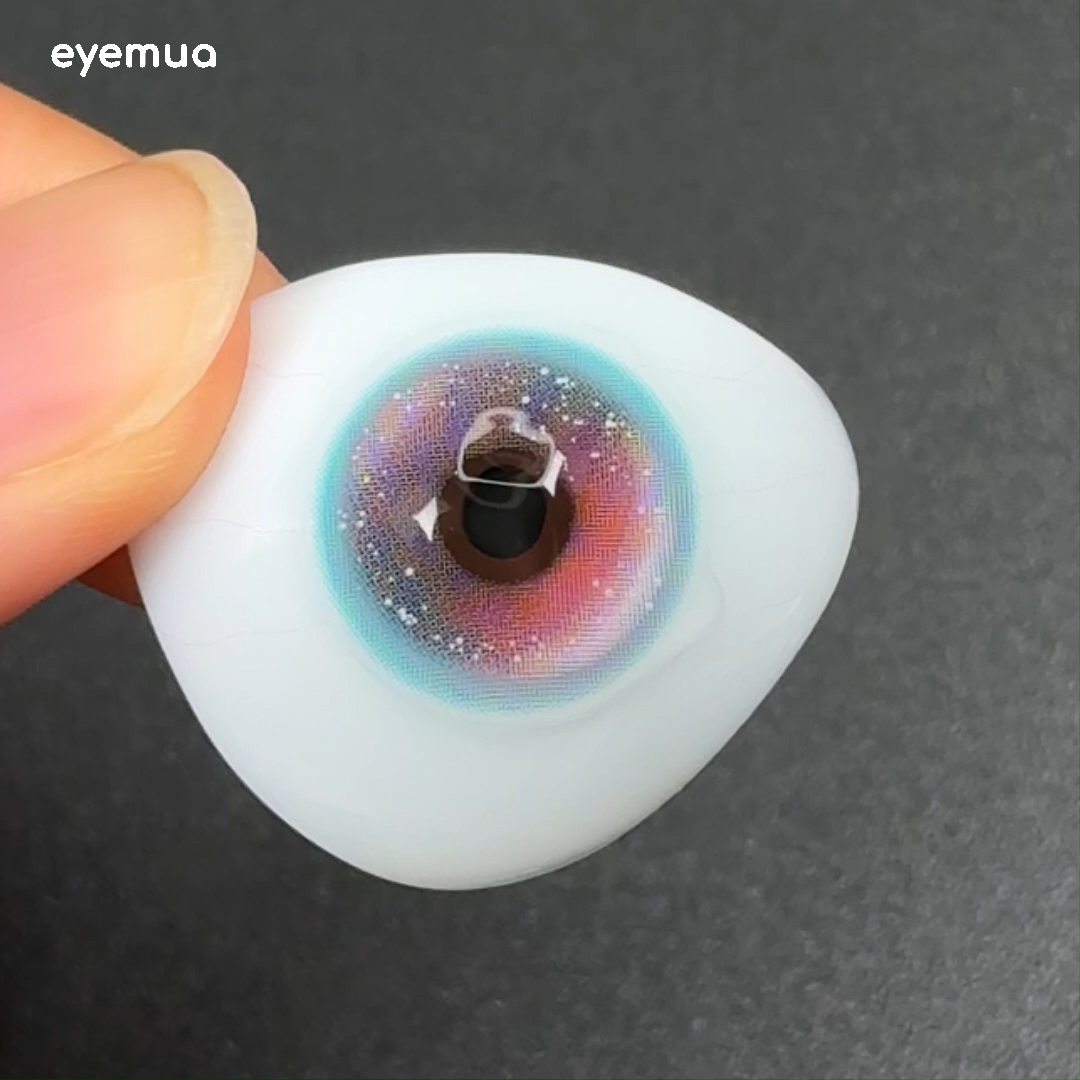 Eyemua Glimery Blue-Pink