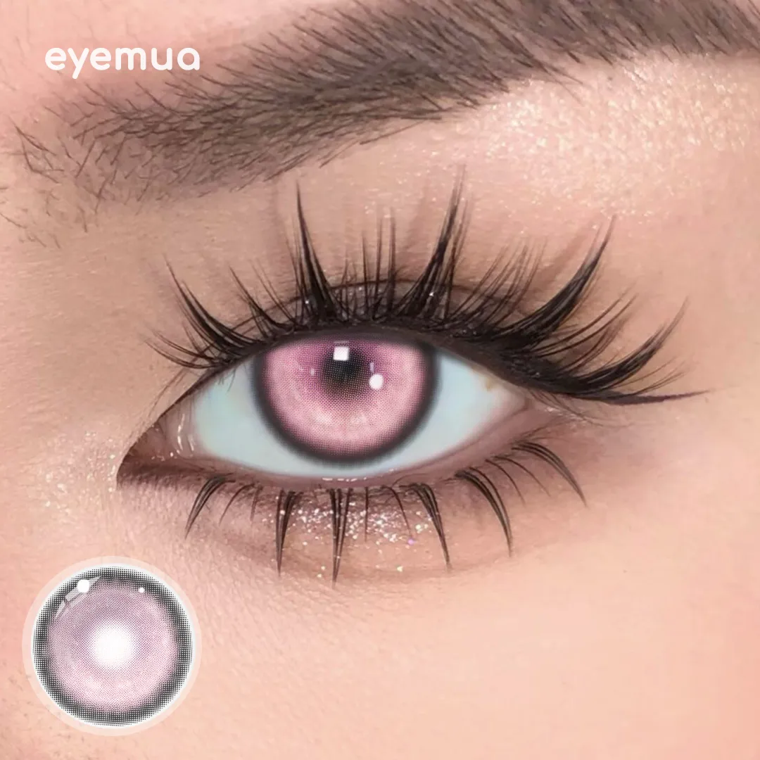 1 Day , 2 pcs | Eyemua Cosmic Veil Pink