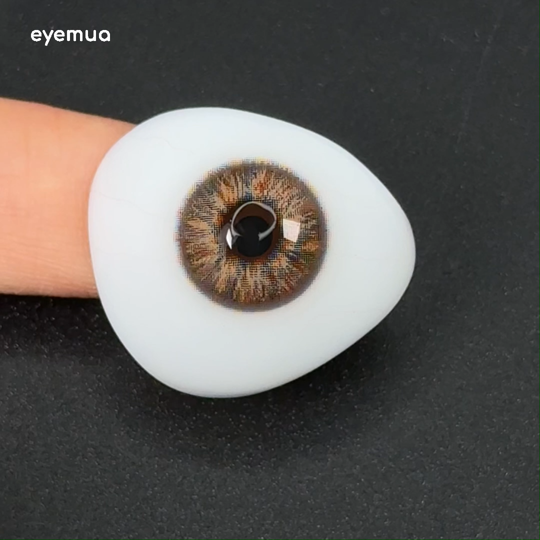 Eyemua Wow Brown Men Colored Contact Lenses