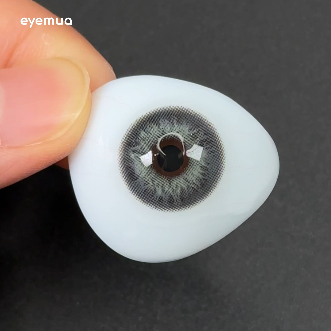 Eyemua Doll Dream Grey Men Colored Contact Lenses