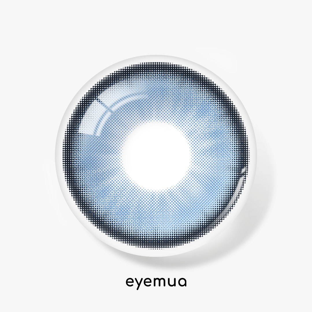 Eyemua Dreamscape Blue Men Colored Contact Lenses