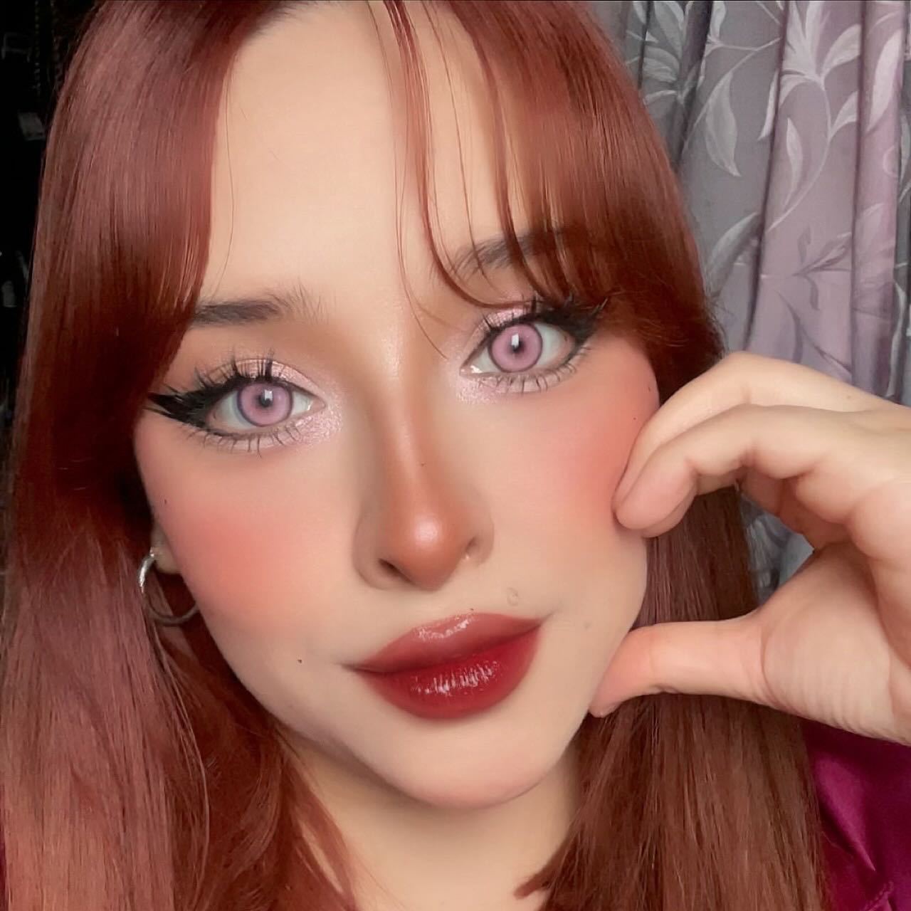 1 Day, 2 Pcs | Eyemua Cosmic Veil Pink