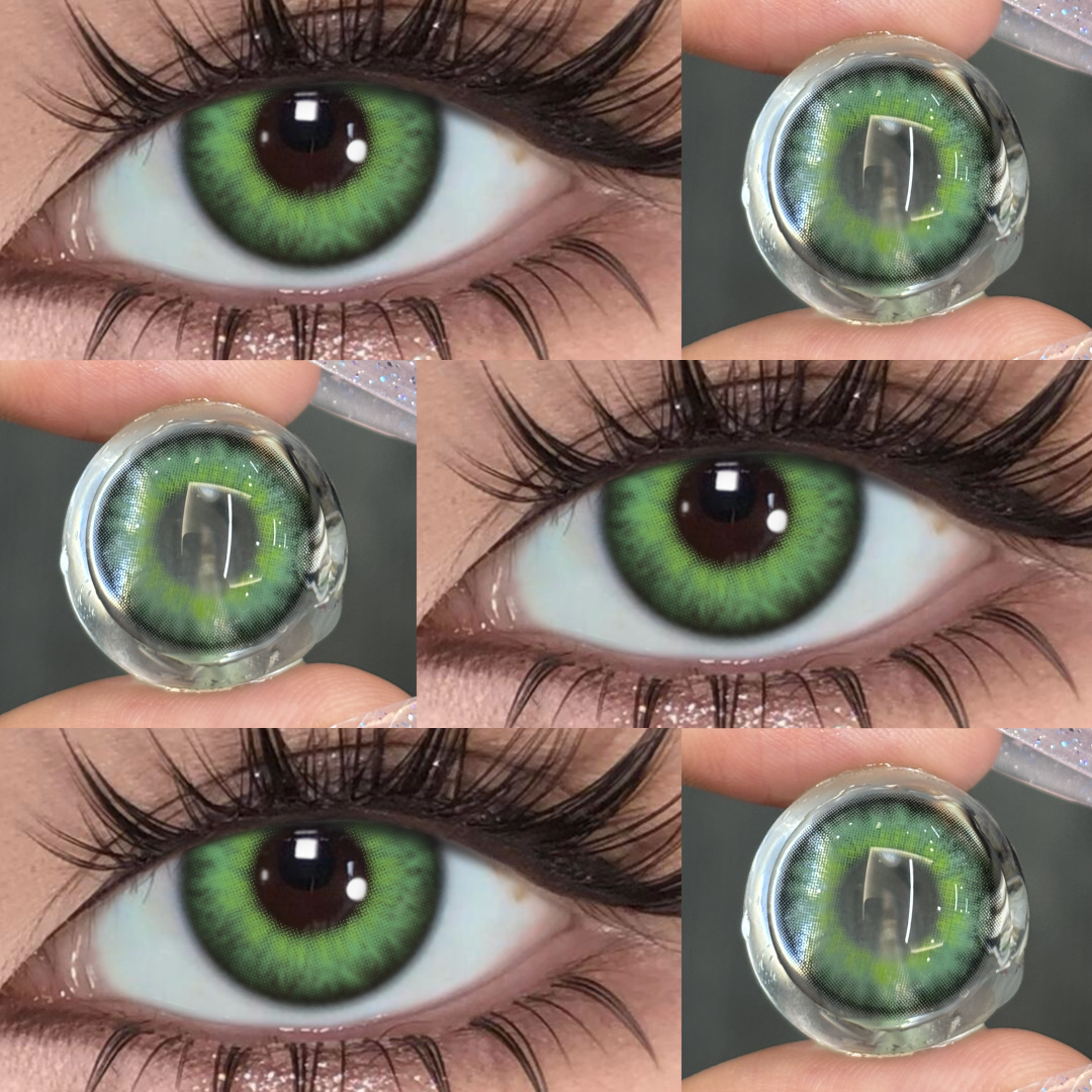 Monthly | Eyemua Sunset Gold Green