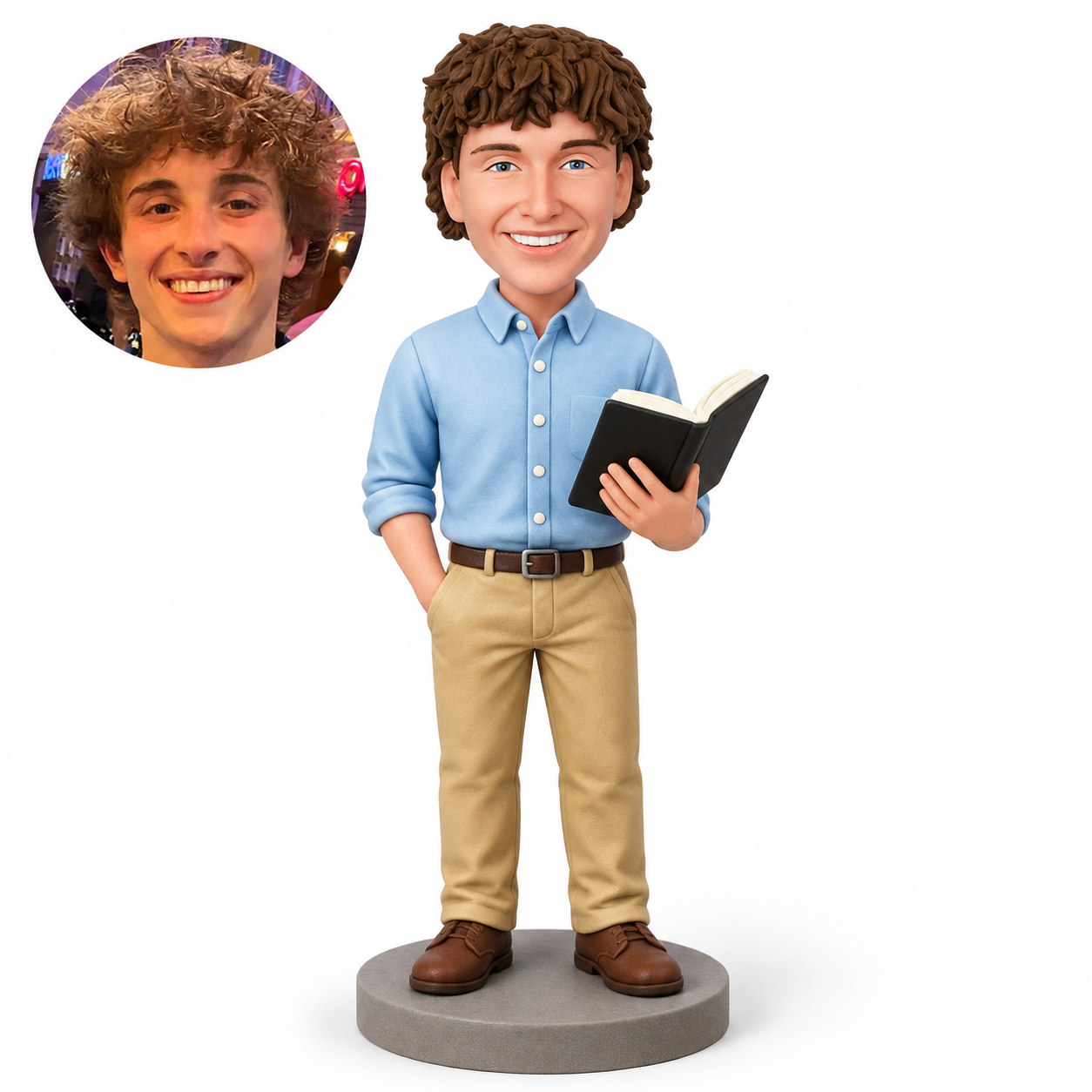 Custom soft clay bobblehead figure MGA-AC1645