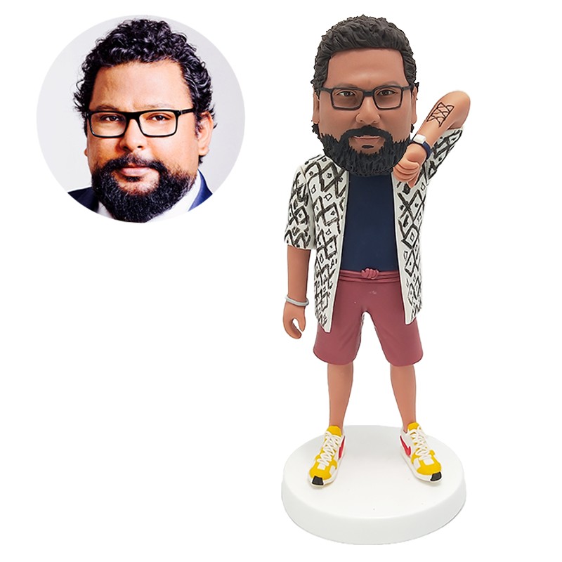 bobblehead custom fashion man