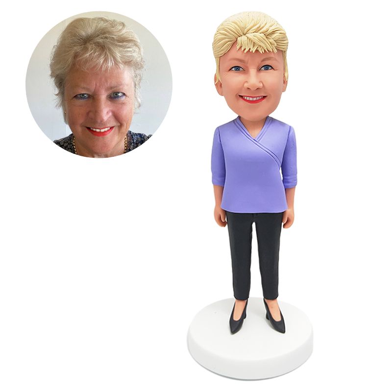 custom bobble head lady
