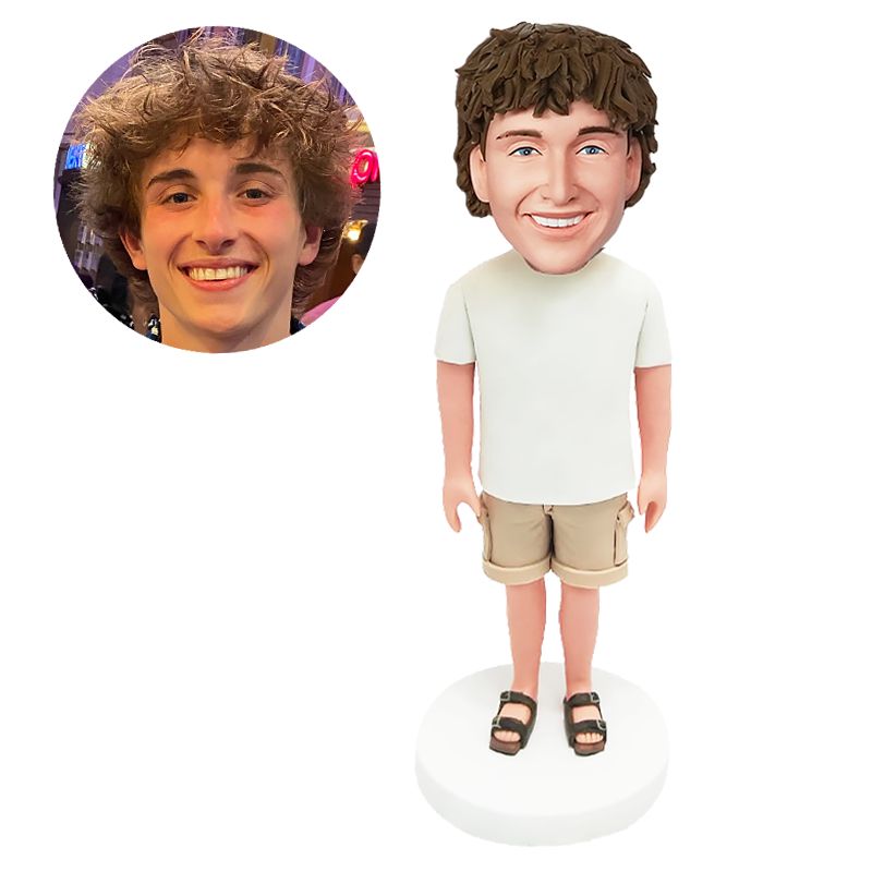 personalized bobblehead male staff