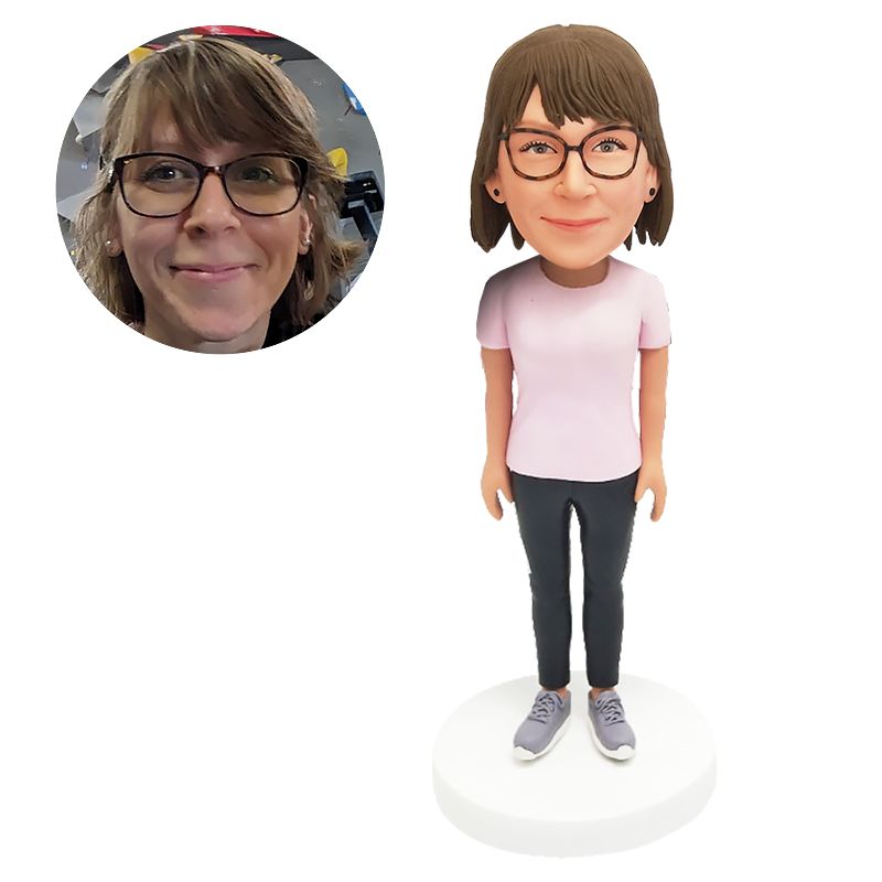 bobblehead custom leisure lady