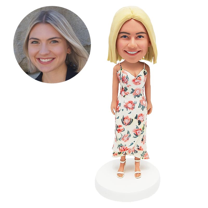 custom bobblehead figurine sexy lady