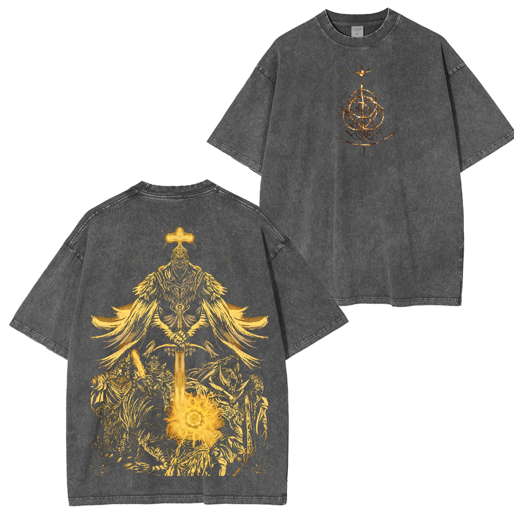 Rise as Elden Lord Unisex Washed T-Shirt