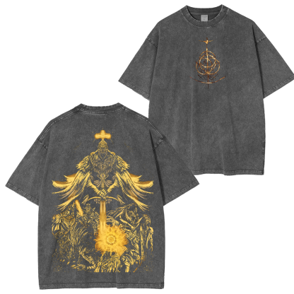 Rise as Elden Lord Unisex Washed T-Shirt