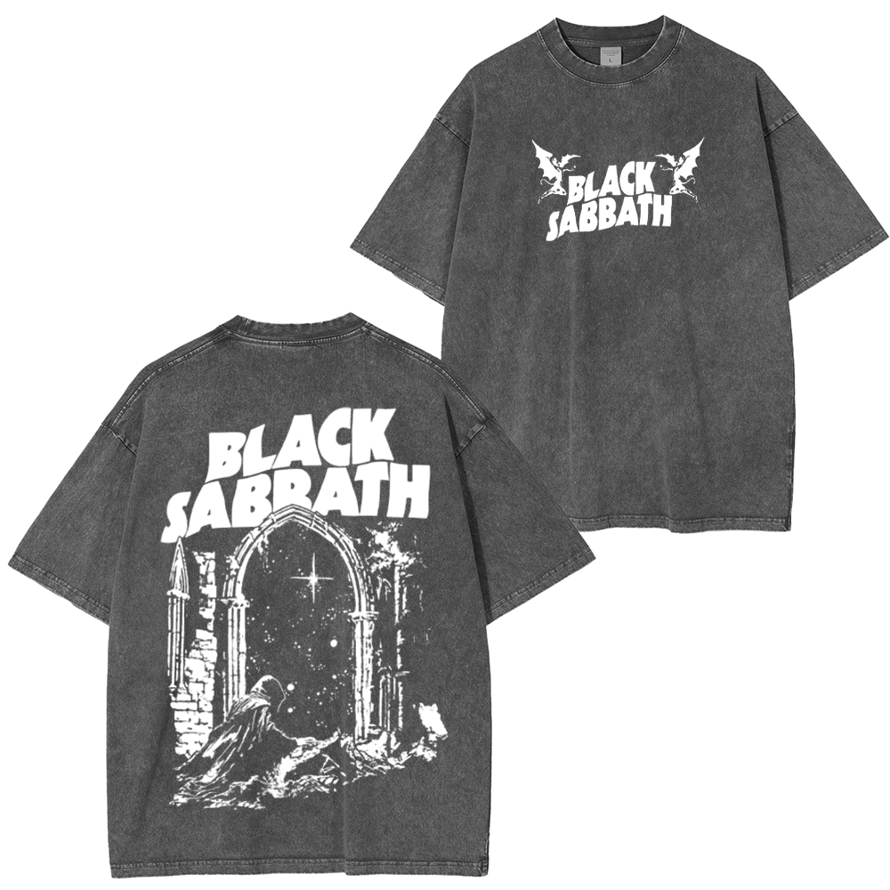 Black Sabbath Into The Void Washed Unisex T-Shirt