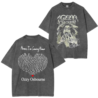 Ozzyo Sbourne Washed Unisex T-Shirt