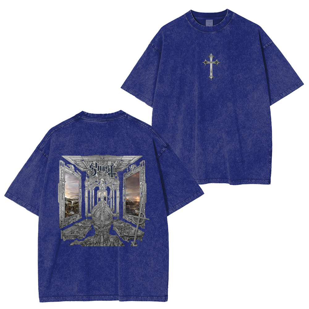 Ghost Album Cover Washed Unisex T-Shirt