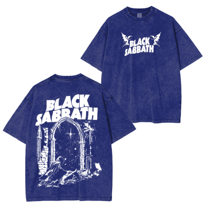Black Sabbath Into The Void Washed Unisex T-Shirt