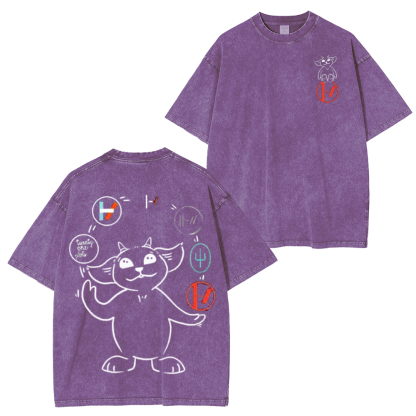 Twenty One Pilot Band Washed Unisex T-Shirt