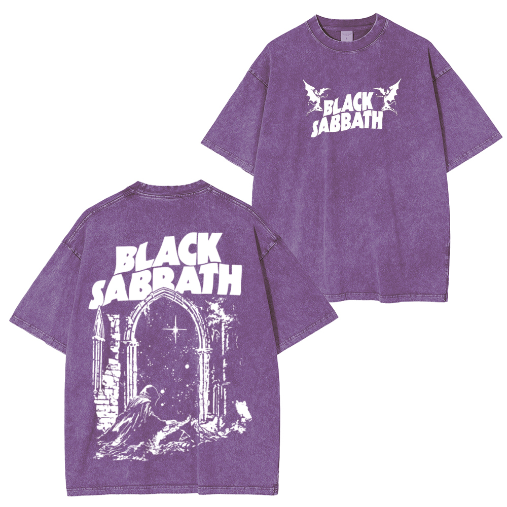 Black Sabbath Into The Void Washed Unisex T-Shirt