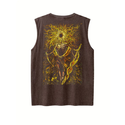 The Lord of Frenzied Flame Unisex Washed Tank Top
