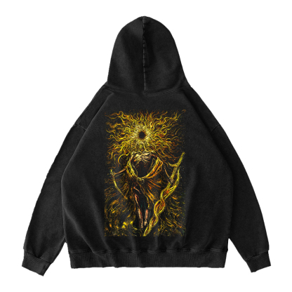 The Lord of Frenzied Flame Unisex Washed Hoodie