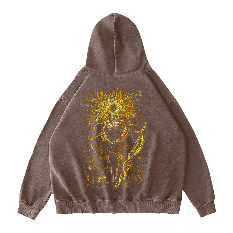 The Lord of Frenzied Flame Unisex Washed Hoodie