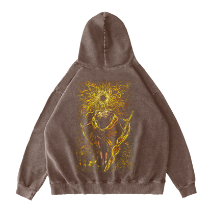 The Lord of Frenzied Flame Unisex Washed Hoodie