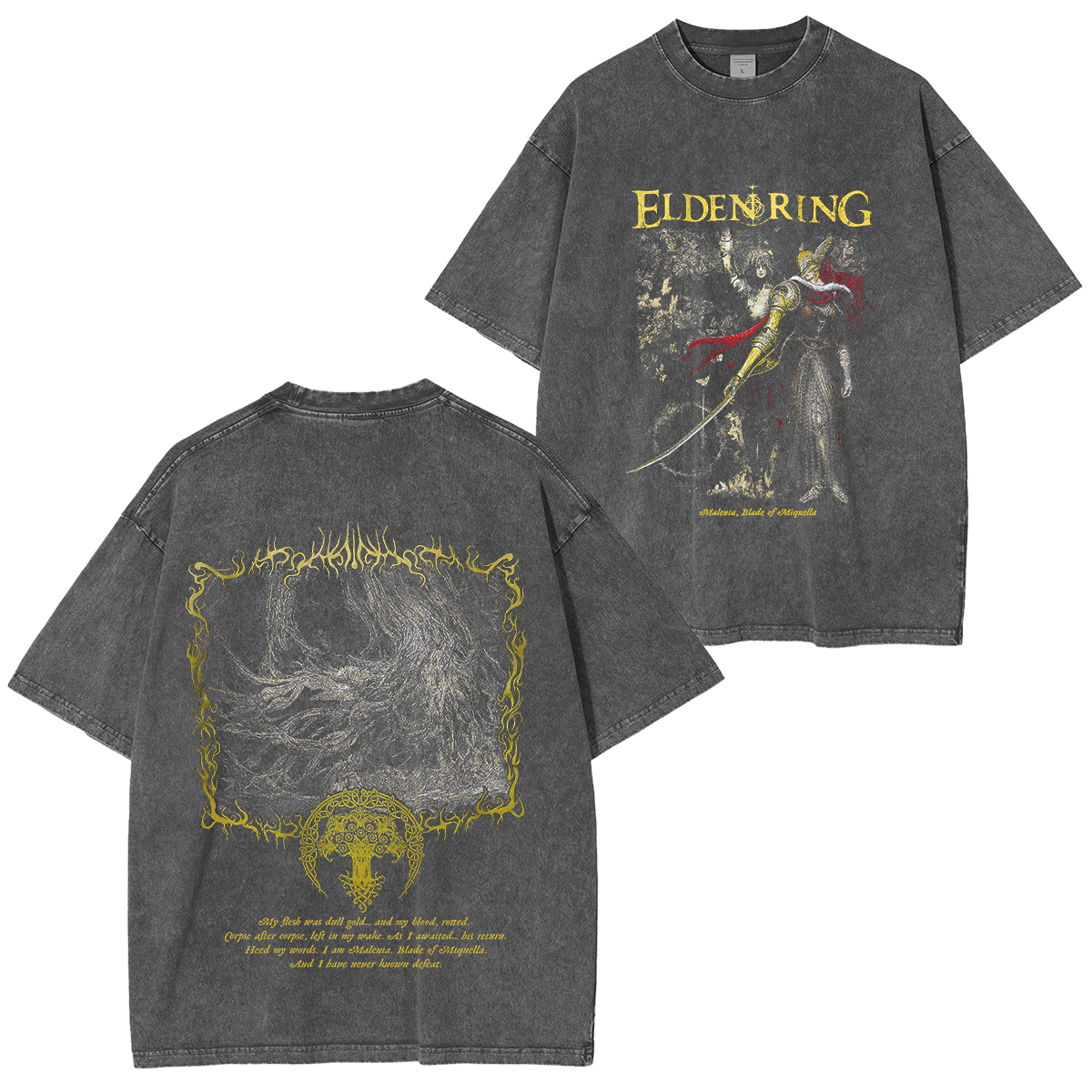 Elden Ring Vintage Washed Unisex T-Shirt