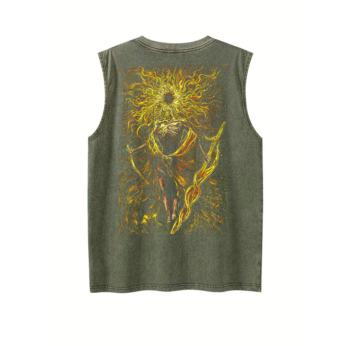 The Lord of Frenzied Flame Unisex Washed Tank Top