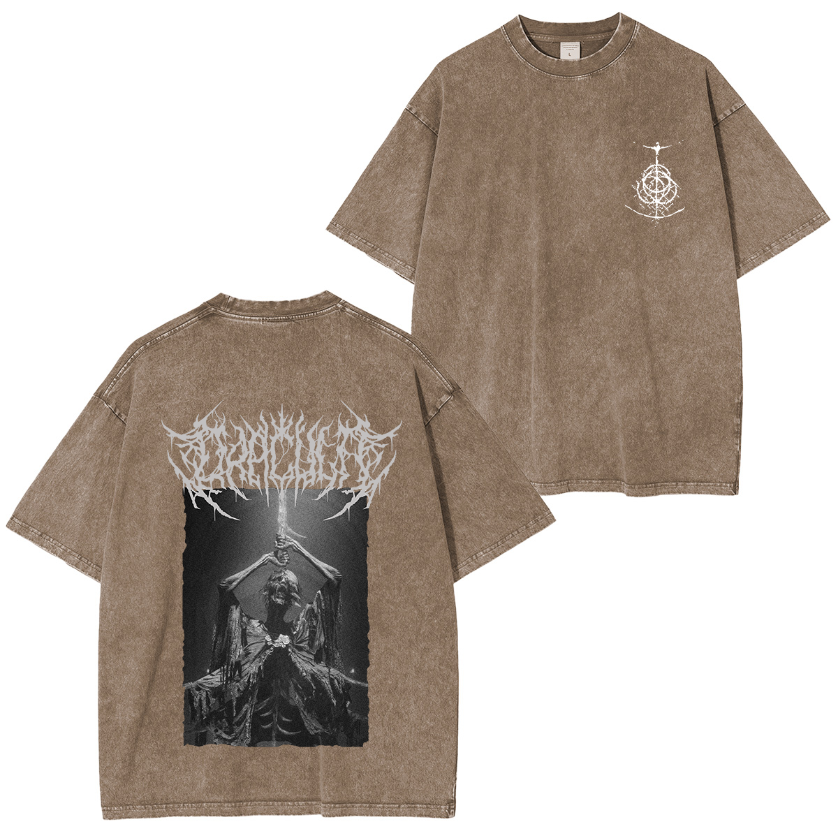 Forgive Me Elden Ring Vintage Washed Unisex T-Shirt