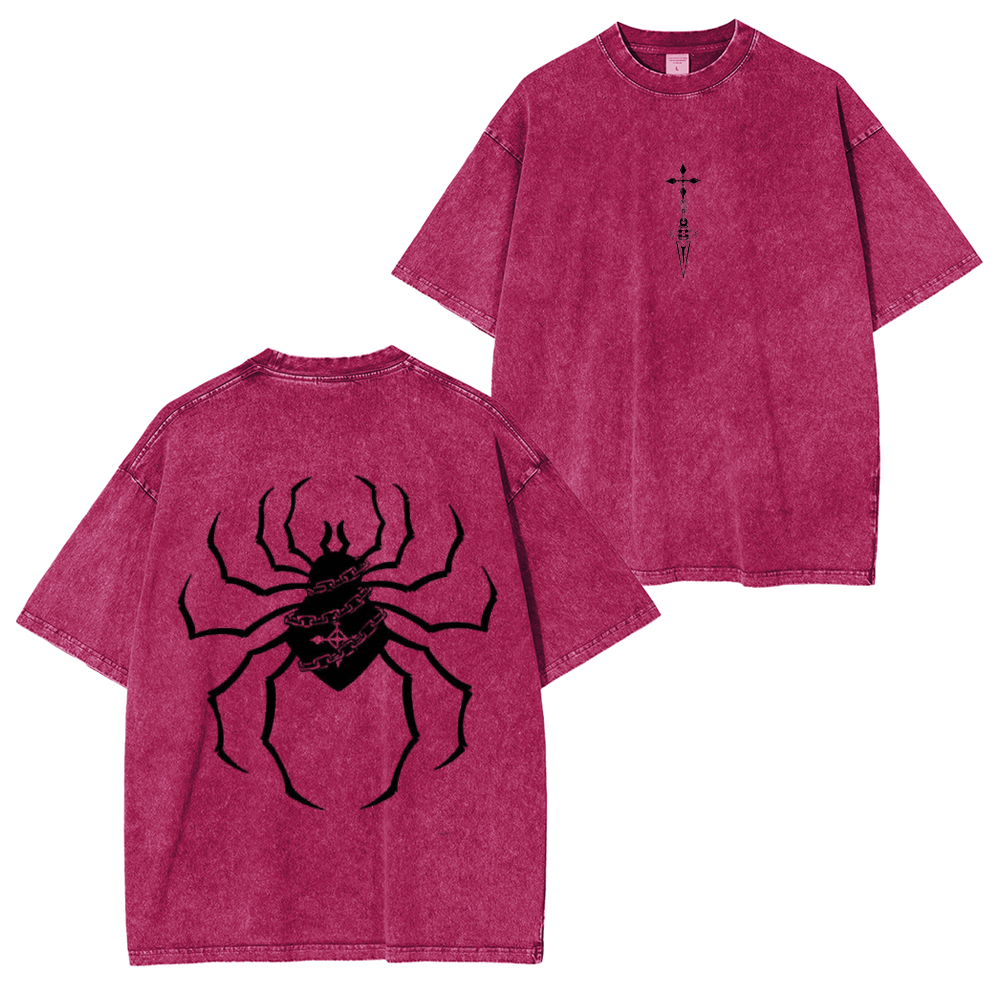 Hunter x Hunter Phantom Troupe Spiders Anime Manga Unisex Washed T-Shirt