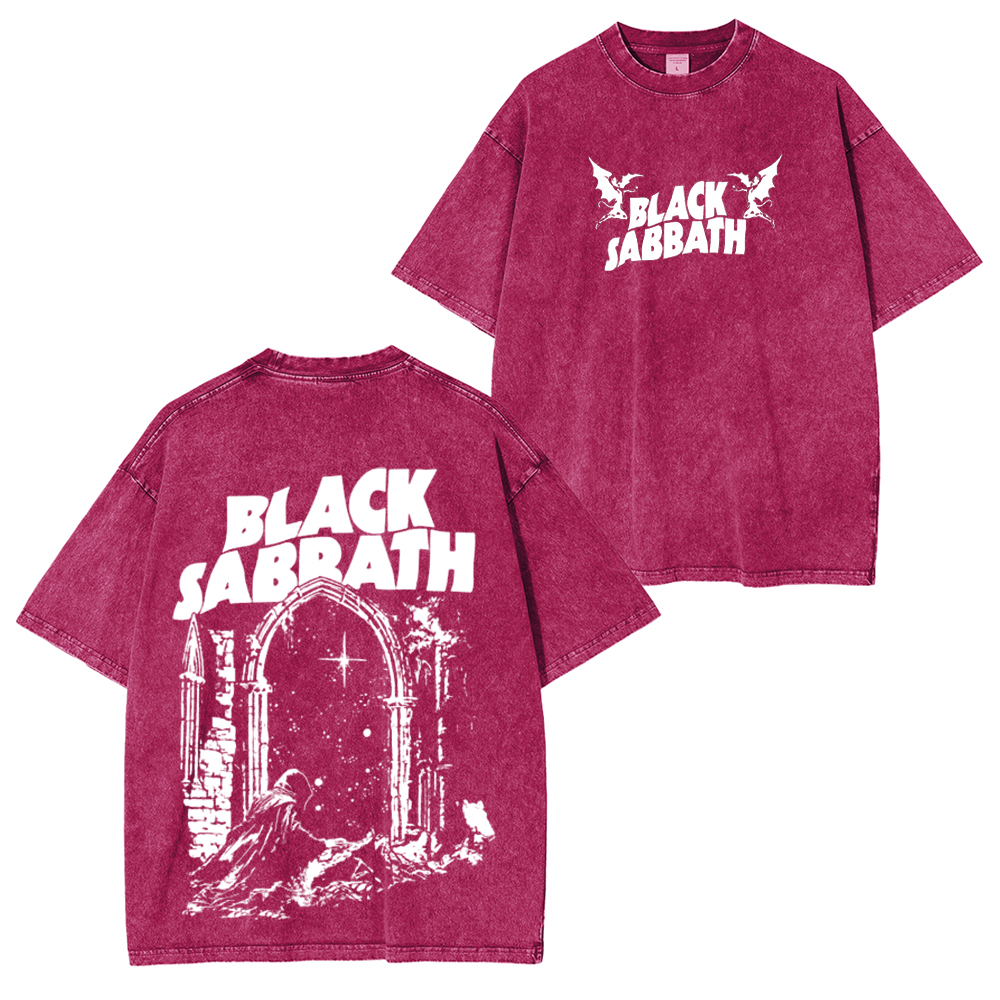 Black Sabbath Into The Void Washed Unisex T-Shirt