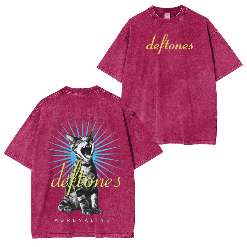 Deftones Entombed Heavy Metal Washed Unisex T-Shirt