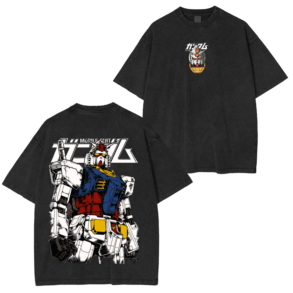 Turn A Gundam Unisex Washed T-Shirt