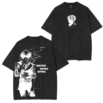 Cowboy Bebop Spike Spiegel Unisex Washed T-Shirt