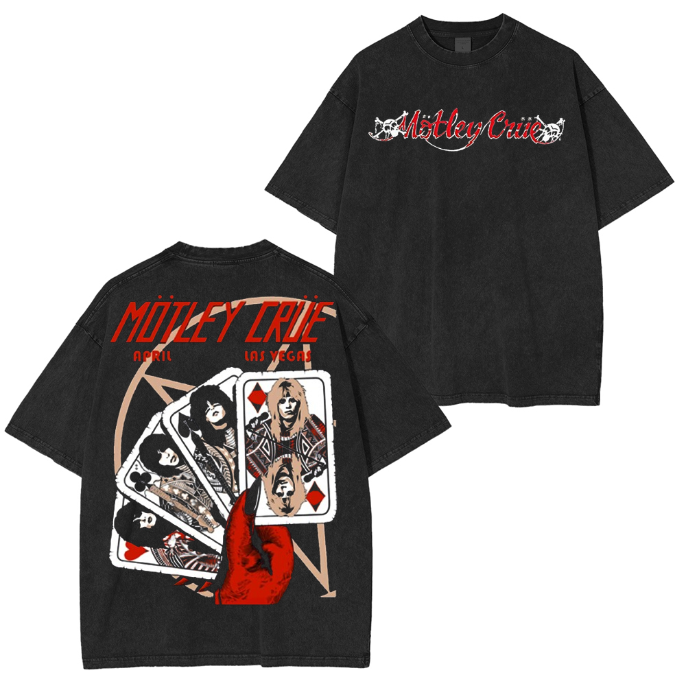 Mötley Crüe Las Vegas 1983 by Andrew Alekseev (Main Edition) Washed Un