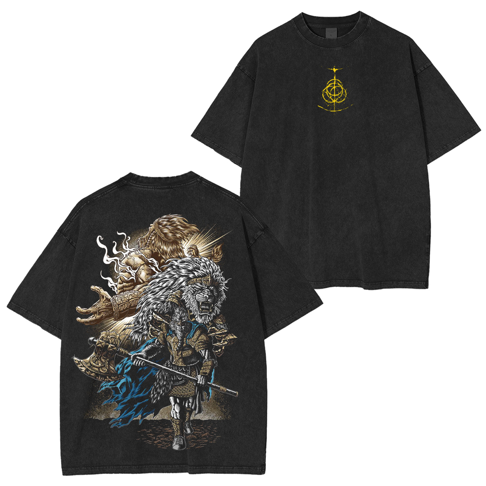 Godfrey – Elden Ring  Washed T-Shirt