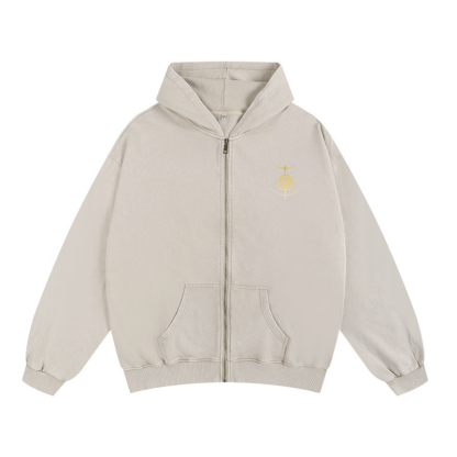 The Lord of Frenzied Flame Unisex Washed Zip Up Hoodie