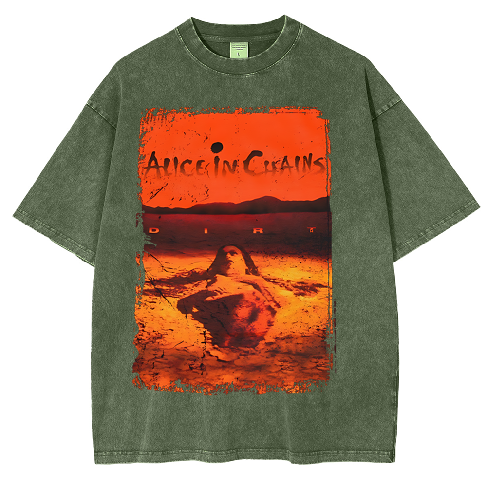 Alice in Chains Unisex Washed T-Shirt