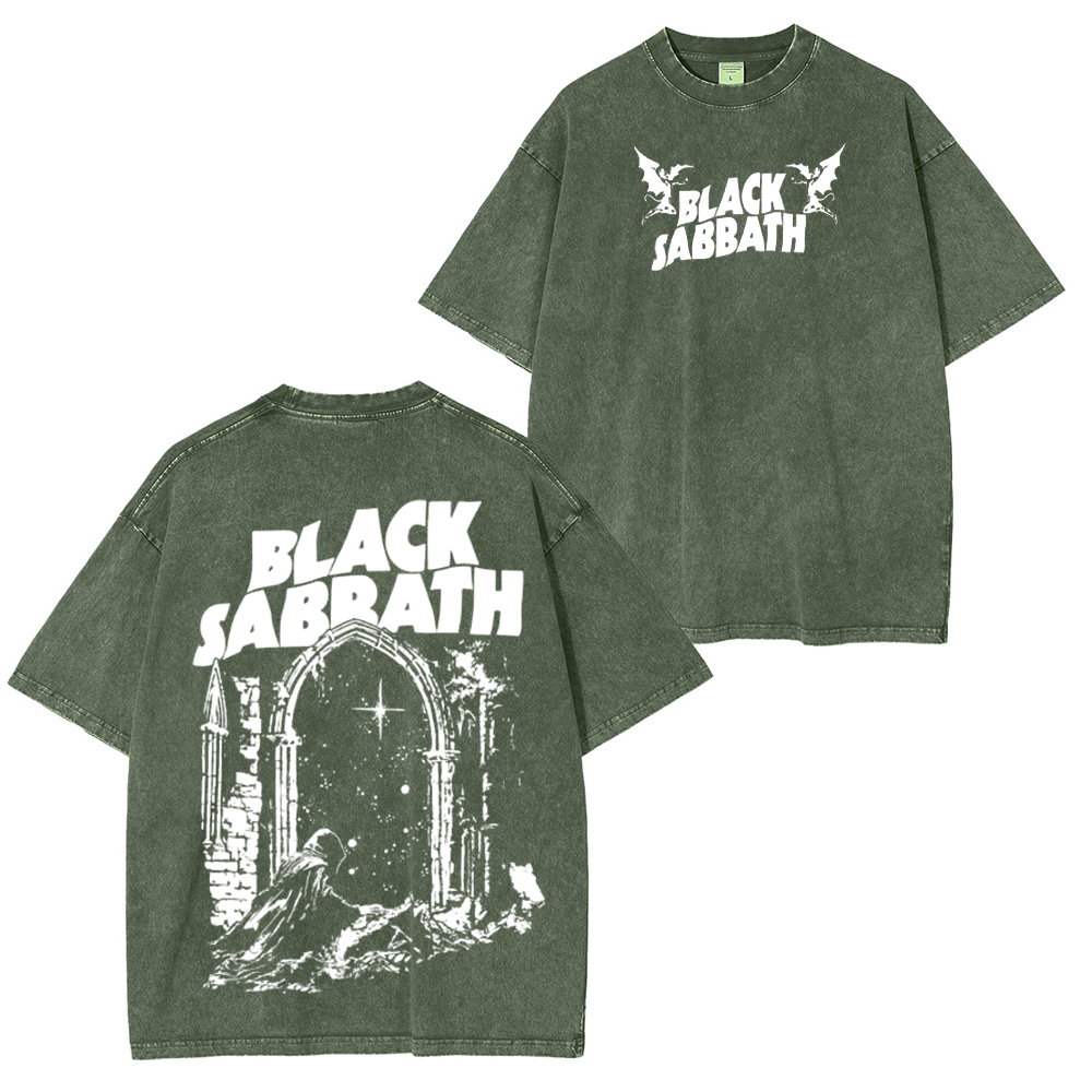 Black Sabbath Into The Void Washed Unisex T-Shirt
