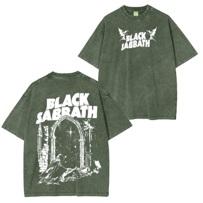 Black Sabbath Into The Void Washed Unisex T-Shirt