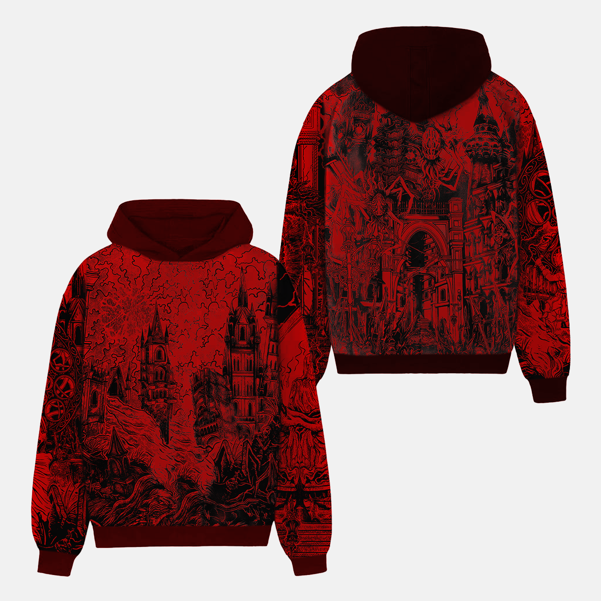 Bloodborne Red Hoodie