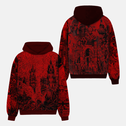 Bloodborne Red Hoodie