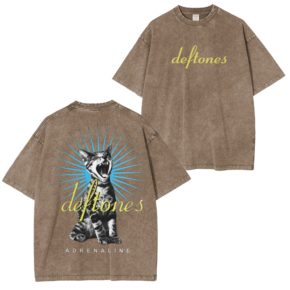 Deftones Entombed Heavy Metal Washed Unisex T-Shirt