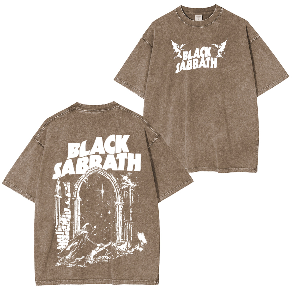 Black Sabbath Into The Void Washed Unisex T-Shirt