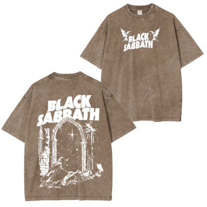 Black Sabbath Into The Void Washed Unisex T-Shirt